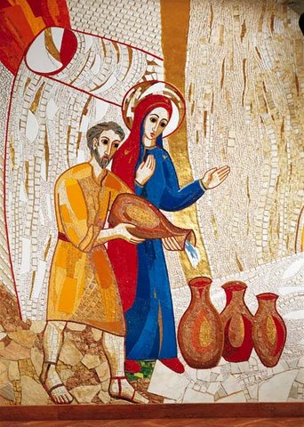 Ezio aletti La Madre di Dio e i l servo cappella della pontificia Facolta di scienze dell9oEducazione Auxilimm Roma